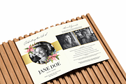 Funeral Program Template I Canva, an Invitation Template by The Social Stuff (Thumbnail 5 of 10)