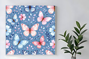 Baby Butterfly Background, an Animal Illustration by Sharon Schwalbe (Thumbnail 3 of 6)