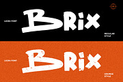 Ligra - Bold Display Typeface, a Handwritten Font by Afkari Studio (Thumbnail 9 of 10)