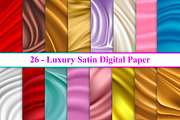 Luxury Satin Digital Paper, a Texture Graphic by Digital Studio (Thumbnail 1 of 3)