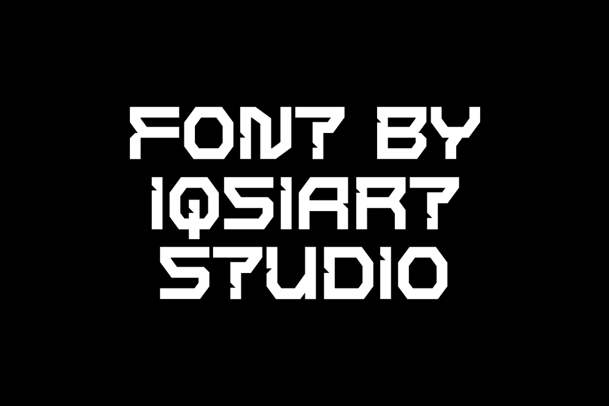Sranot Future - Digital Techno Font, a Sans Serif Font by Iqsiart Studio (Photo 4 of 7)