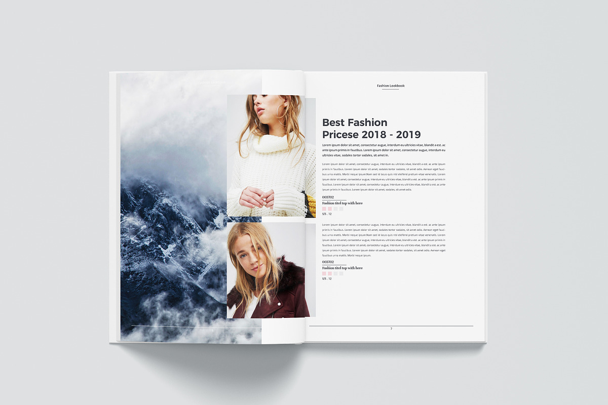 Lookbook Layout, a Brochure Template by obidullah_01 (Photo 6 of 14)