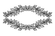 Floral Frame Ornament Vector Bundle, an Illustration by Designs_River (Thumbnail 34 of 51)