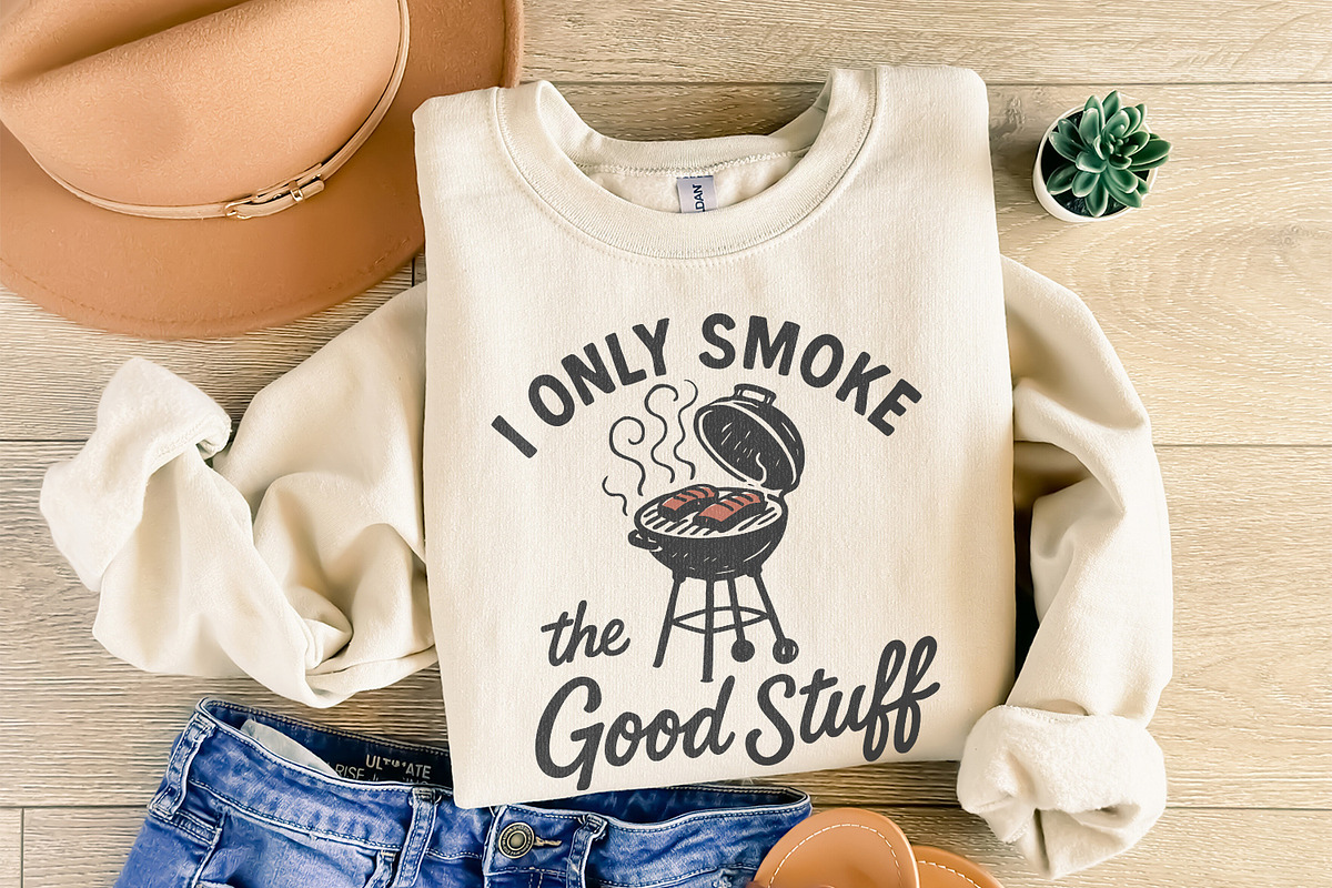 I Only Smoke The Good Stuff PNG, an Illustration by SharpMarketplace (Photo 8 of 9)