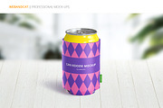 Can Koozie Mock-up, a Product Mockup by WebAndCat (Thumbnail 2 of 7)