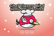 Chef Flappy Bird Game Asset, an Illustration by Heavtryq Design (Thumbnail 1 of 2)