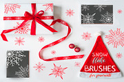 Snowflake brushes for Procreate, a Brush Add-On by Almazova Dolzhenko (Thumbnail 1 of 4)