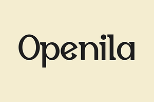 Openila Slab Serif Font