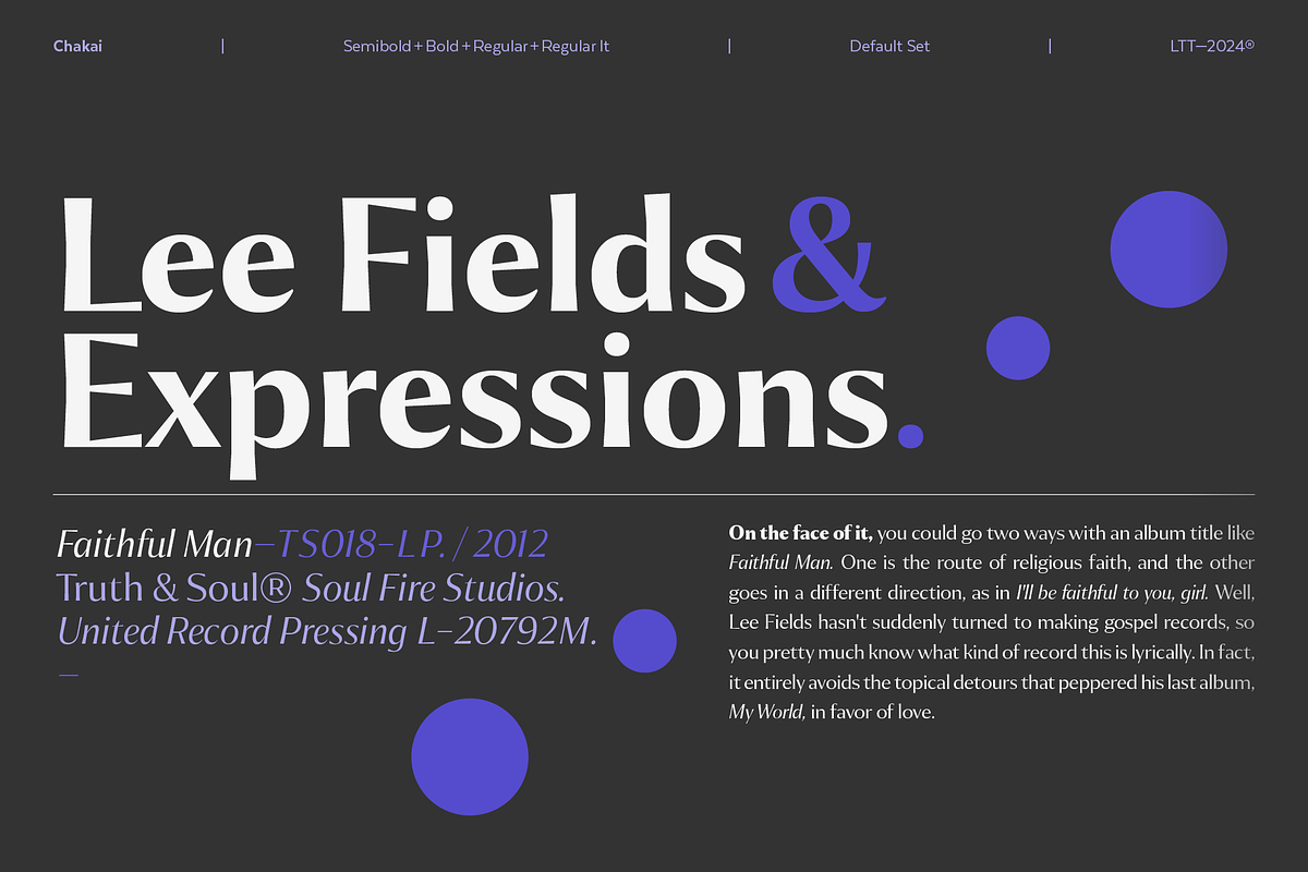 Chakai - Family 50% off, a Sans Serif Font by Latinotype (Photo 13 of 15)
