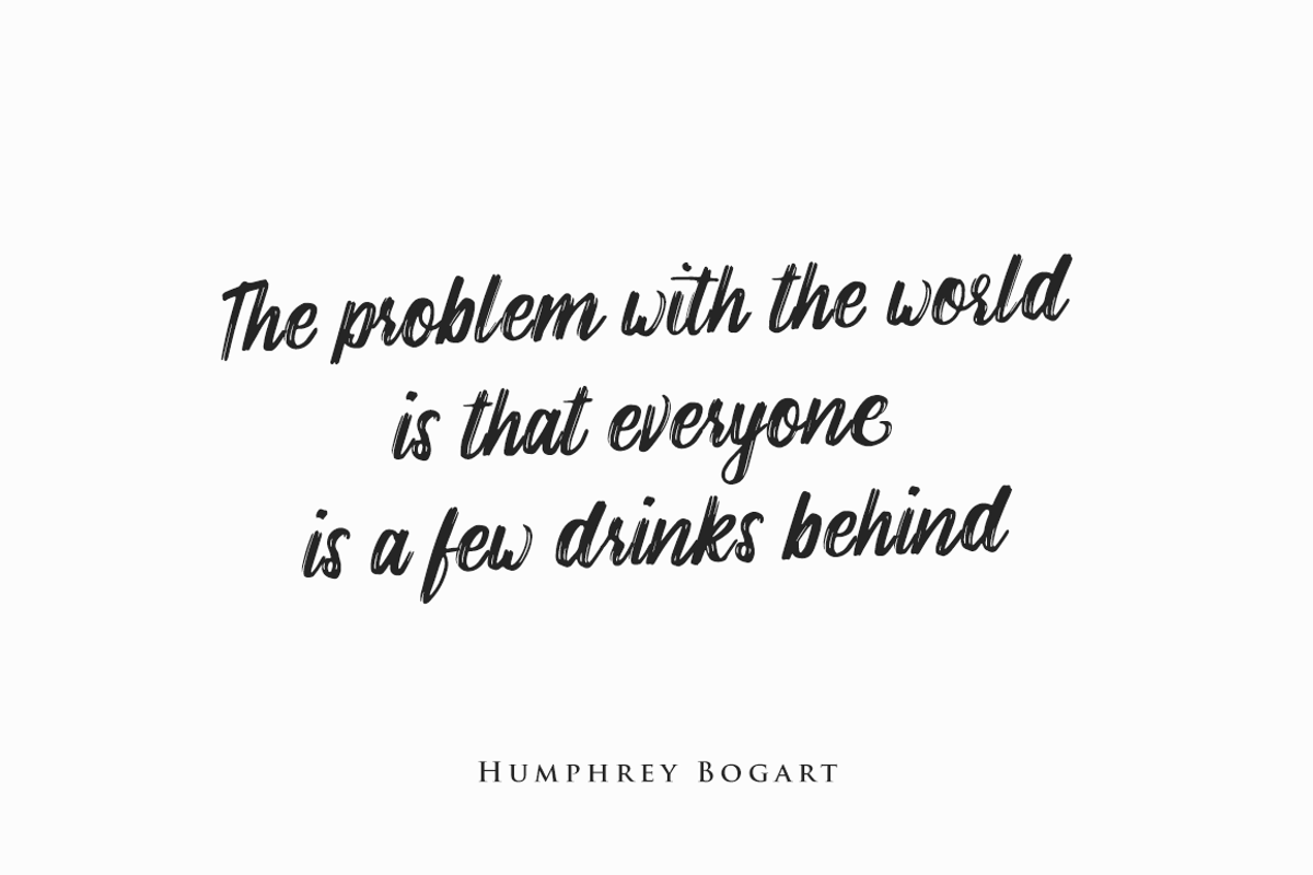Bogart Script, a Script Font by Hindia Studio (Photo 2 of 6)