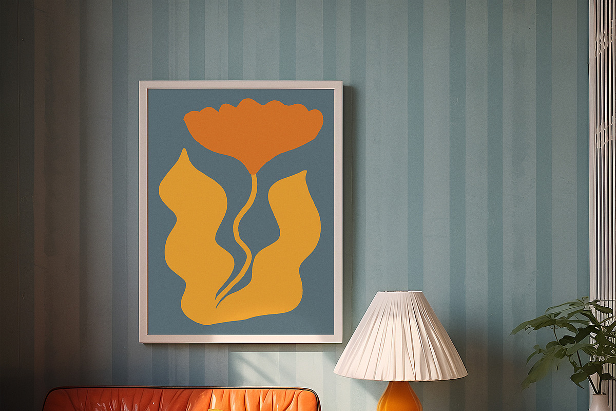 Retro Posters Groovy Flower Market, a Decorative Illustration by Ayya Studio (Photo 15 of 16)