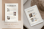 SALE WorkBook Creator Coach CANVA, a Magazine Template by Eviory (Thumbnail 24 of 36)