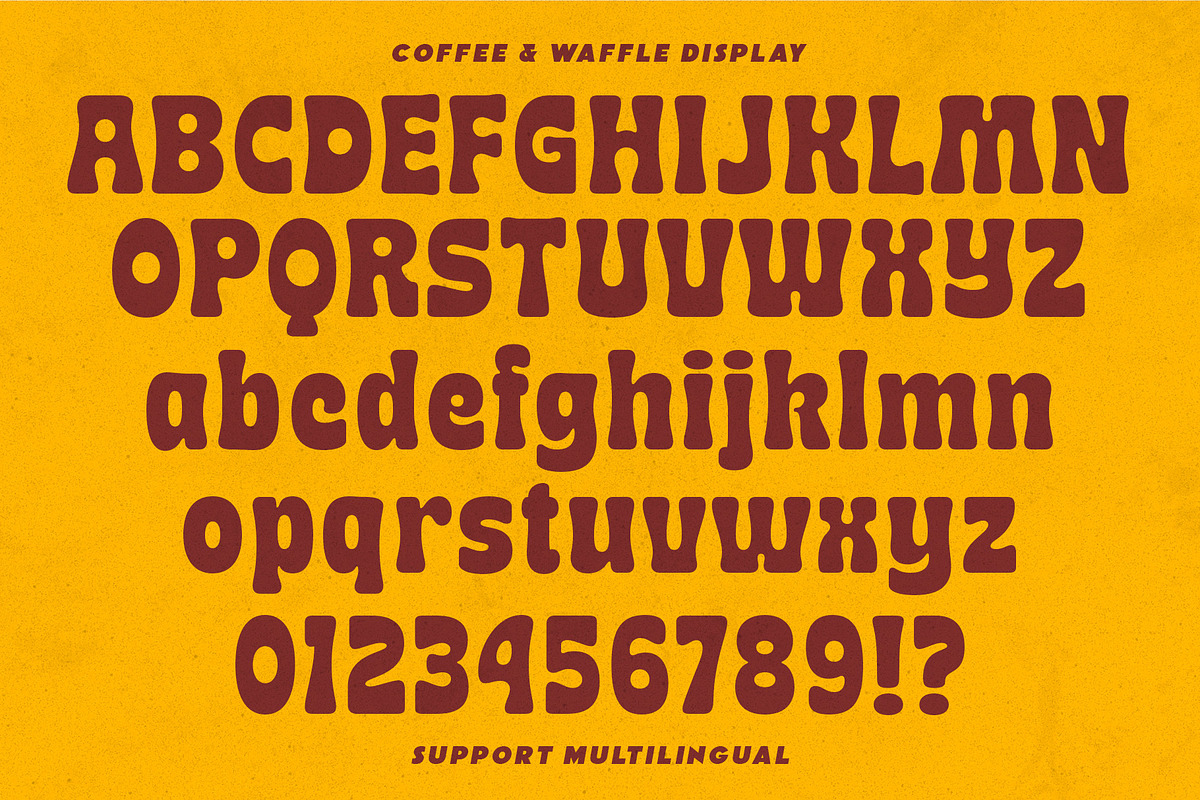 TNSC Coffee & Waffle - Font Duo!, a Sans Serif Font by The Native Saint Club (Photo 14 of 14)