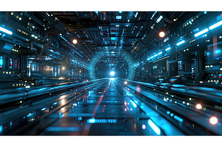 Virtual reality interface, a Technology Photo by Neirfy