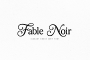 Fable Noir Font, a Serif Font by gafaroff studio (Thumbnail 1 of 8)