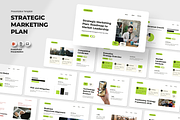 Strategic Marketing Plan PowerPoint, a Presentation Template by Iqsiart Studio (Thumbnail 1 of 3)