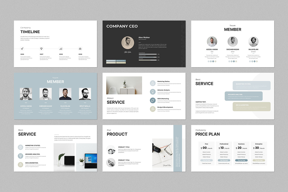 Proposal Presentation Template, a Presentation Template by CreativeSlides (Photo 3 of 6)