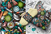 7 Epidemic Seamless Patterns, a Pattern Graphic by BALABOLKA (Thumbnail 8 of 8)