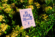 A5 Flyer Mockup, an Advertising Mockup by Morand Union (Thumbnail 3 of 7)