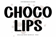 Choco Lips, a Script Font by FreshTypeINK (Thumbnail 1 of 8)