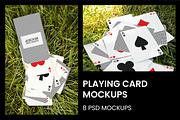 Playing Cards Mockups, a Product Mockup by PinkHouseCollection (Thumbnail 1 of 10)
