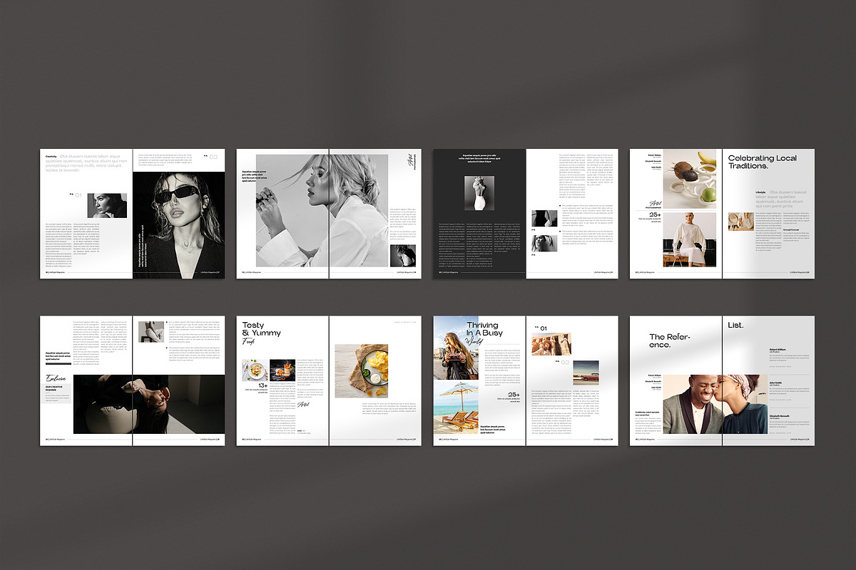 The Lifestyle Magazine Template, a Magazine Template by TemplateFolio-Shop (Photo 16 of 16)