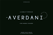 Averdani | A Noble Typeface, a Sans Serif Font by Rodney Truitt Jr (Thumbnail 1 of 14)