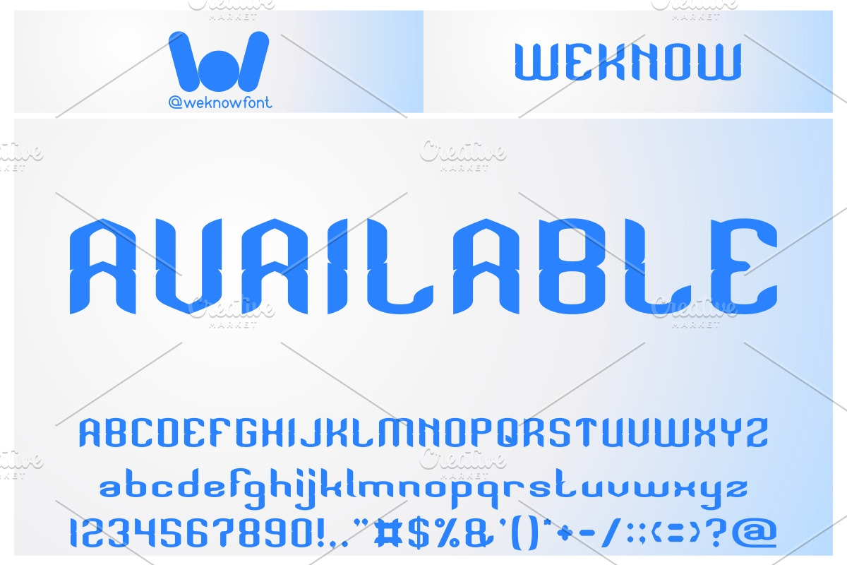 Saturnus Font, a Font by weknow (Photo 3 of 5)