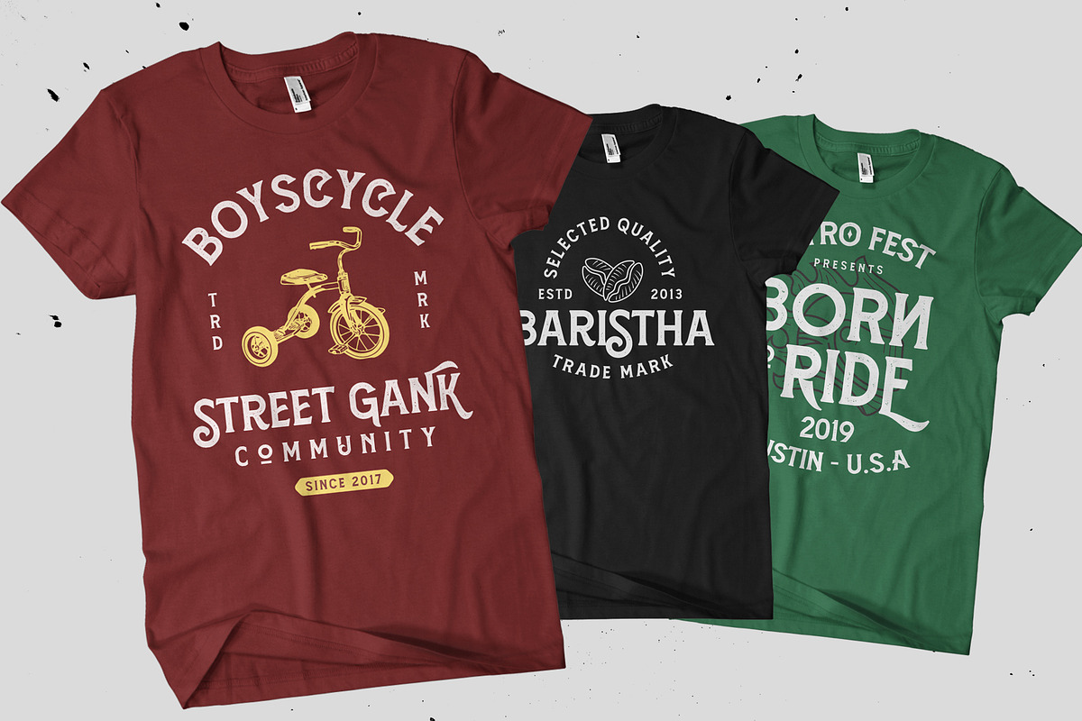 Amnestia Typeface with Extra, a Serif Font by Arterfak Project (Photo 11 of 16)