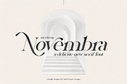 Novembra Serif Font Duo, a Serif Font by Salt & Pepper Designs (Thumbnail 1 of 11)
