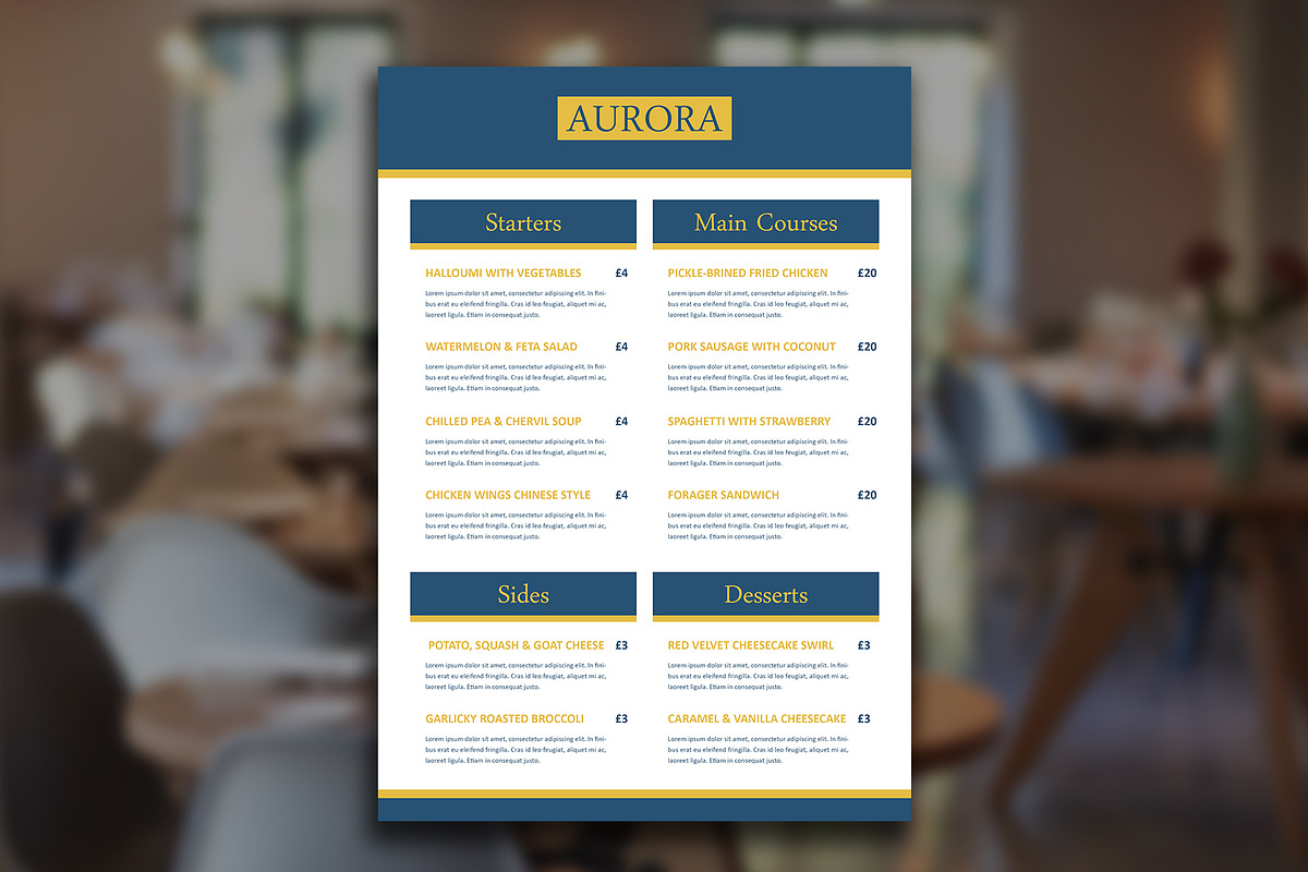 Elegant Menu Bundle (10 Templates), a Templates & Theme by Carlos Fernando (Photo 2 of 10)