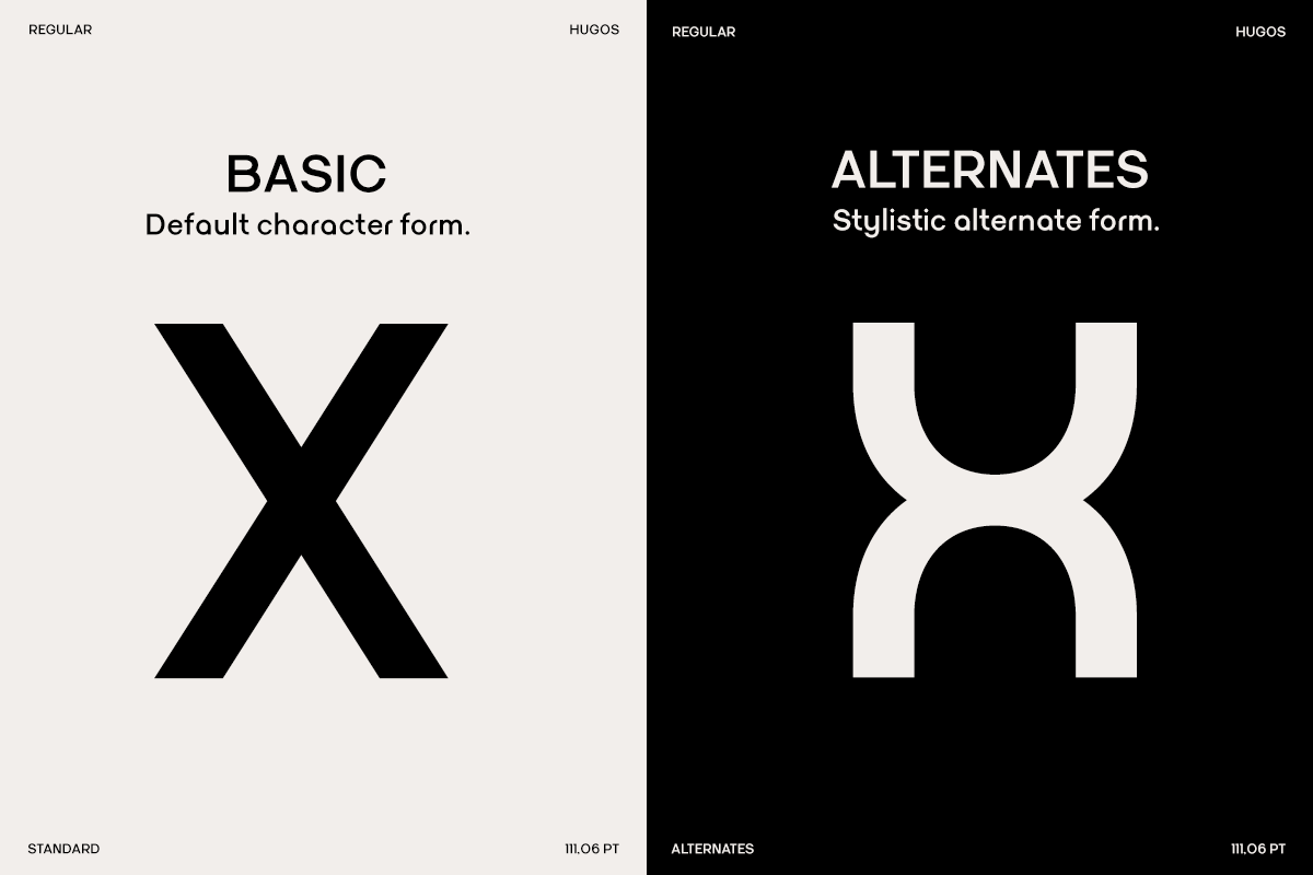 Hugos - Geometric Sans Typeface, a Sans Serif Font by Say Studio (Photo 6 of 10)
