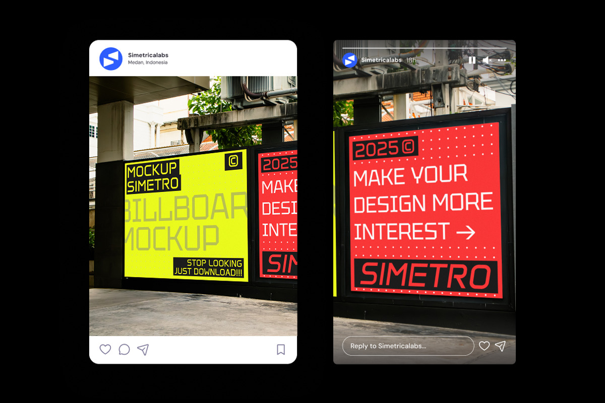 Billboard Mockup, an Advertising Mockup by Simetrica Labs (Photo 2 of 3)