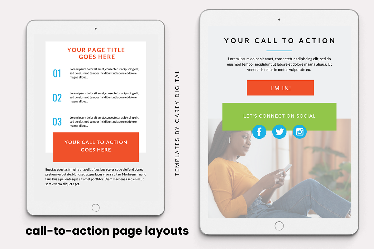 Multipurpose Canva Workbook Ebook, a Marketing Template by Templates by Carey (Photo 9 of 12)
