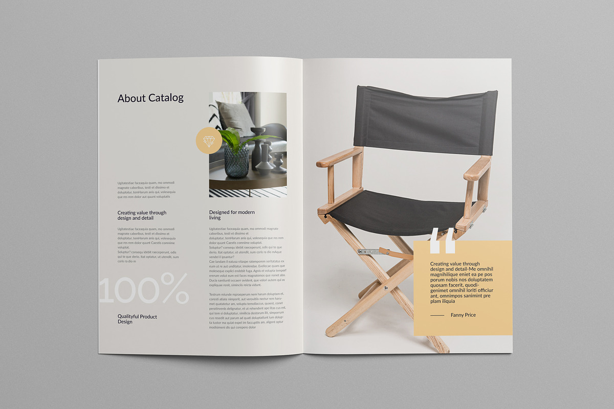 Product Catalog Canva Templates, a Brochure Template by Pixelpick (Photo 4 of 9)