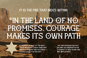 Wild Canyon – Western Slab Serif, a Slab Serif Font by Vadovastd (Thumbnail 3 of 7)