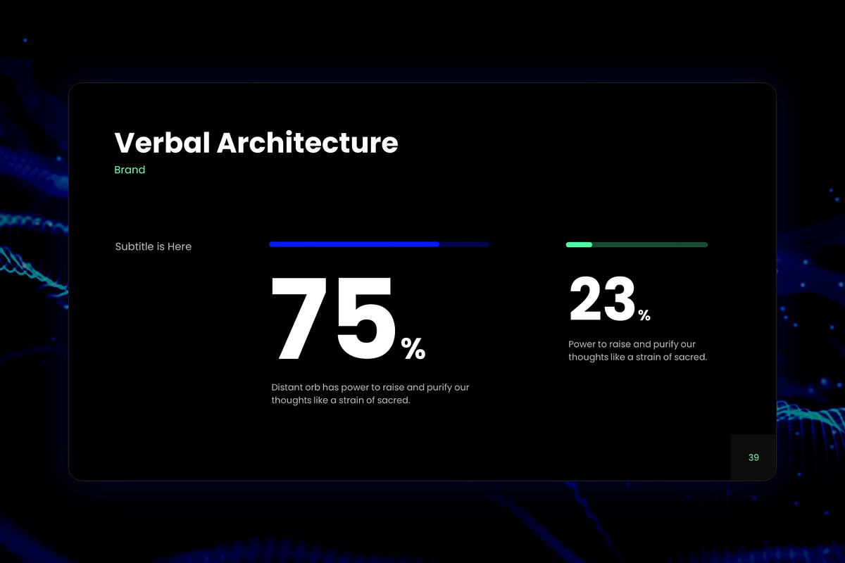 Data Visualization - Presentation, a Presentation Template by MNML Agency (Photo 45 of 57)