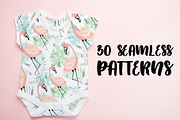 Flamingo hand-drawn collection, an Animal Illustration by Samsonchik Store (Thumbnail 3 of 7)