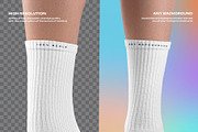 10 Mockups High Socks, a Bottom Mockup by Grow Design Craft Studio (Thumbnail 6 of 7)