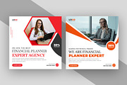 Financial Service Social Media Post, a Social Media Template by nandinigraphics (Thumbnail 1 of 2)