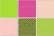 Colorful Seamless Polka Dot Pattern, a Pattern Graphic by Black Bird Studio (Thumbnail 3 of 6)
