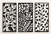 Wall panel laser cut design vector, an Illustration by Amazin_art (Thumbnail 8 of 10)