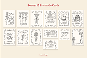 Coquette Wedding Cliparts & Frames, an Object Illustration by Felizabeth Design (Thumbnail 13 of 14)