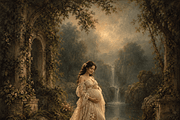 Painterly Landscape Digital Backdrop, a Background Graphic by Walllow Creatives (Thumbnail 4 of 7)