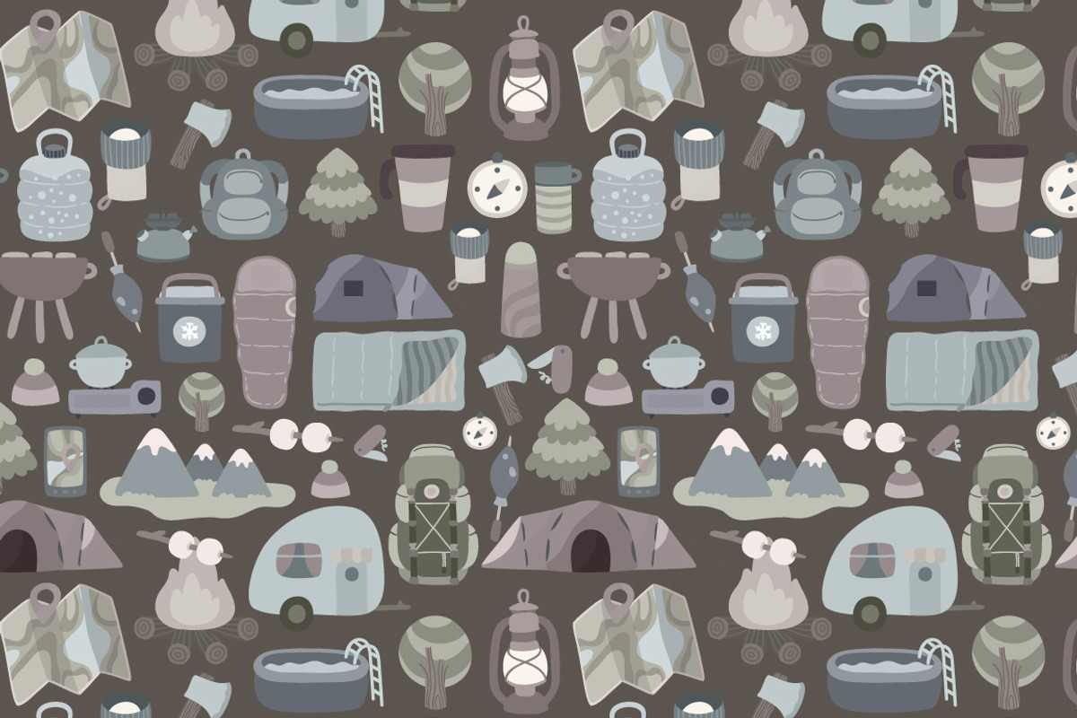Camp set, an Illustration by kostolom3ooo (Photo 3 of 3)