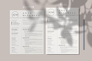 1, 2 and 3 Page Resume CV Design, a Resume Template by HIRED Design Studio (Thumbnail 6 of 12)