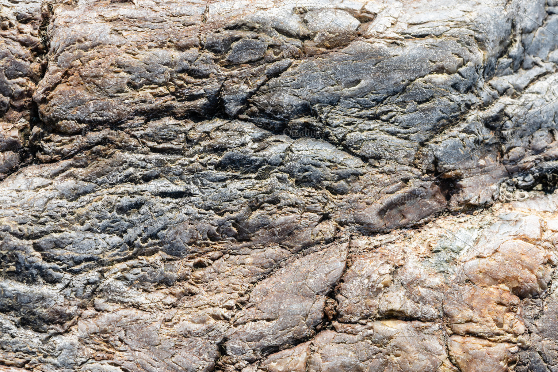 Stone brown grey pattern texture, an Abstract Photo by Alexander-Piragis
