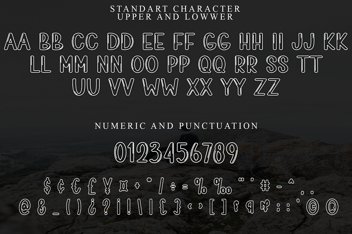 Bubble Space, a Serif Font by InermediaSTUDIO (Photo 1 of 8)
