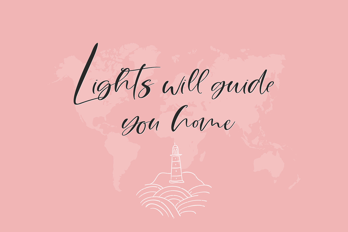 Breathe Me Script font preview 2