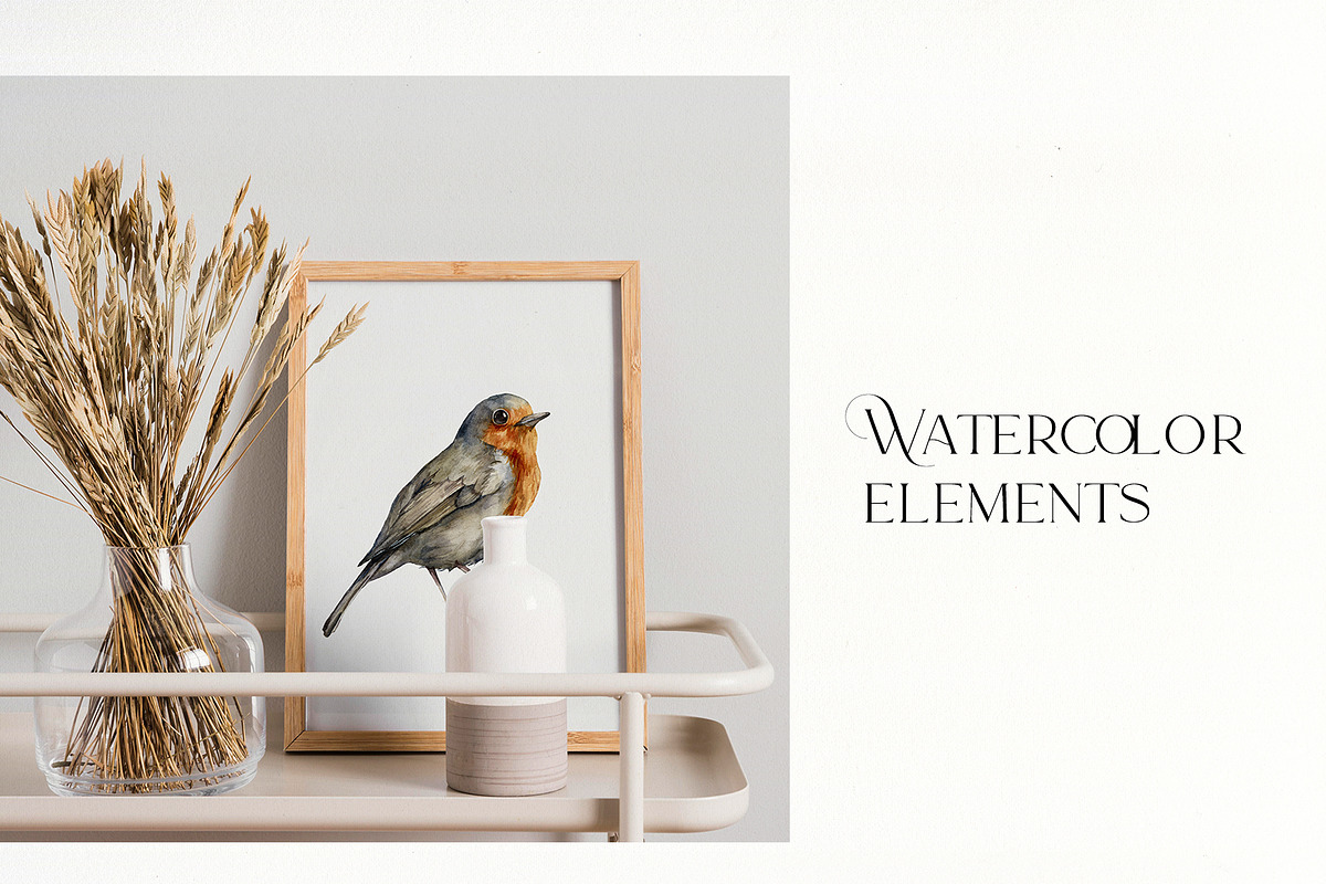 Autumn spirit Watercolor fall flower, a Decorative Illustration by Yuliya Derbisheva (Photo 6 of 11)